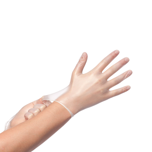 gloves Transparent latex gloves Transparent latex