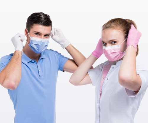 Type IIR avec elastiques auriculaires