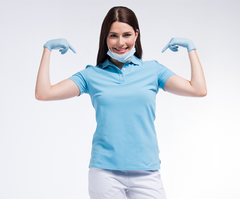 Comforties EVY polo shirt – Image 4